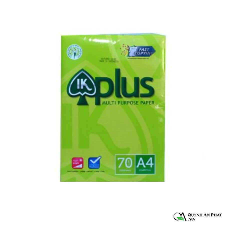 Giấy A4 IK Plus 70 gsm